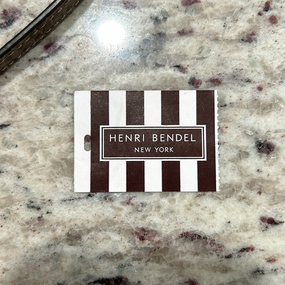 Henri Bendel Uptown Organic Wrist Wallet Clutch - Crocodile Light Brown - Picture 2 of 13